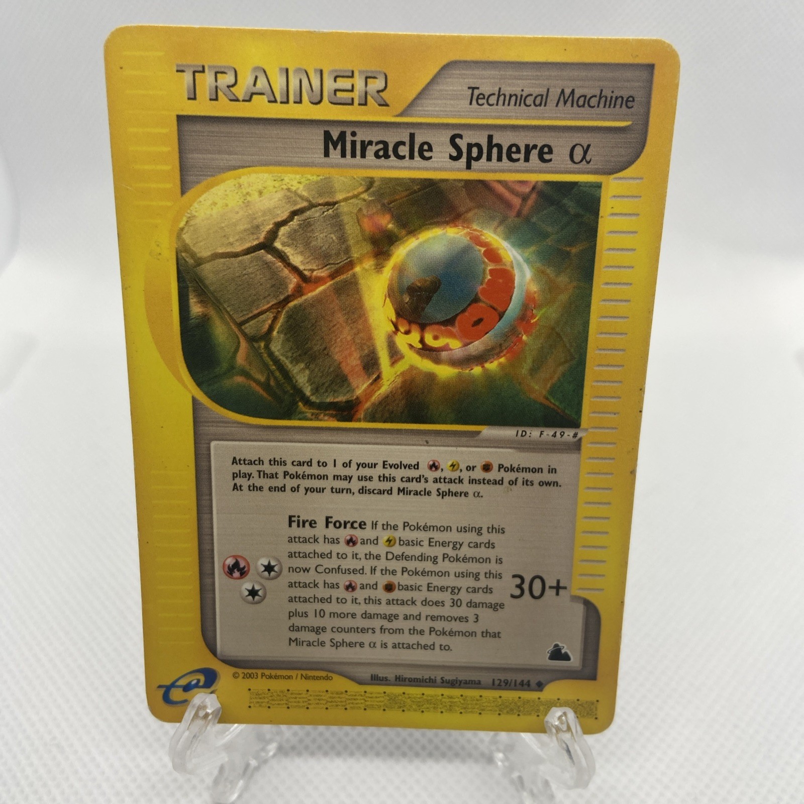 Miracle Sphere Alpha Skyridge #129 (2003) Uncommon MP Pokemon