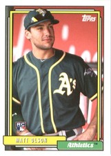 2017 Topps Archives #242 Matt Olson RC - Rookie Card ID:72359. rookie card picture