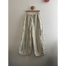 MEALS Tie Dye Carpenter Pants XXL Wide Leg Cotton USA Made