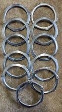 2&rdquo; Lock Nuts Lot Of 11 Pieces Various Brands
