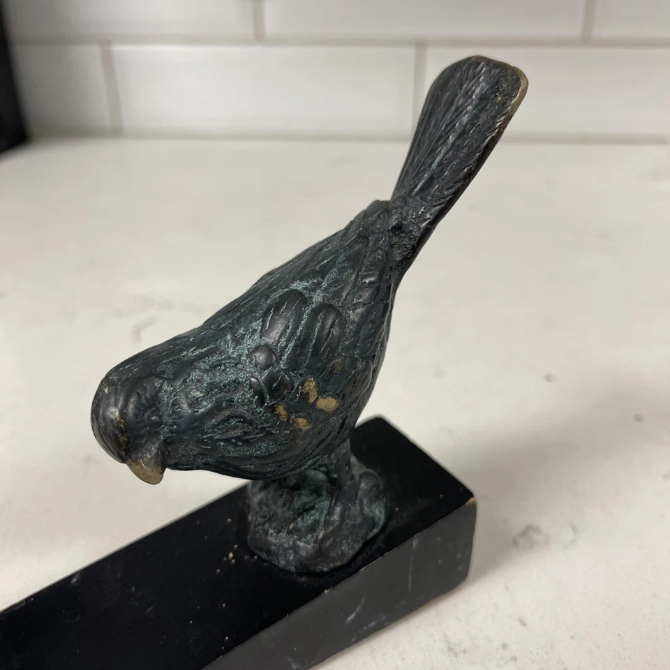 SPI Домашний Бронзовый Цветной Птичий Дверной Стопор Дверной Стопор Клин Латунь Дерево Дисплейный Элемент - Изображение 3 из 4