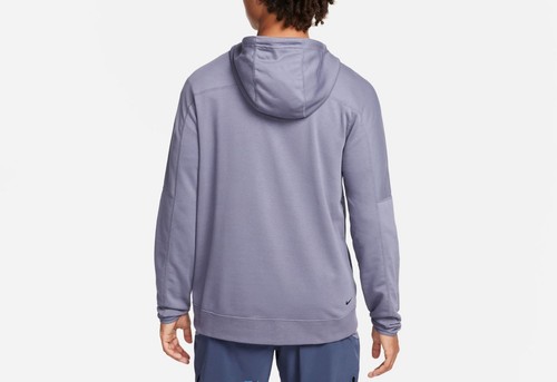 NWT Nike Men's Dri-FIT Trail Pullover Trail Running Hoodie DV9324-515 L Purple - Picture 4 of 5