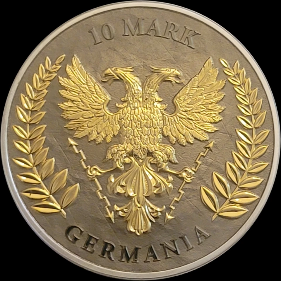 2023 Germania Mint ANA Edition World's Fair Of Money 2 oz Silver Coin Box & COA - Image 2 of 4