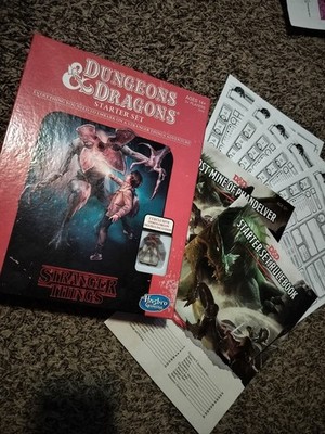 Hasbro Stranger Things Dungeons & Dragons Role Playing Game Starter Set