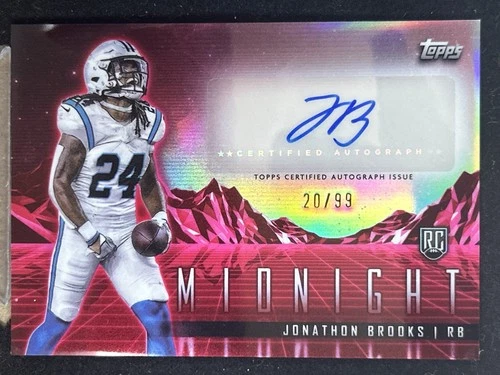 Jonathon Brooks 2024 Topps Midnight Horizon Twilight Rookie Auto! 20/99!