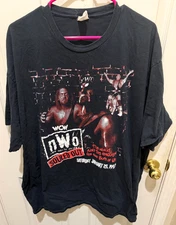 NWO Souled Out 5XL T-Shirt Modern Vintage Reprint PPV WCW Pro Wrestling OOP Rare