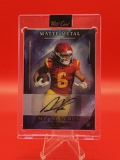Makai Lemon Wild Card Matte Metal 1/1 Rookie Auto RC USC Trojans