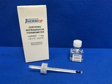 THERMCO ACCR0201BLST Liquid In Glass Thermometer,8AU73