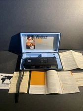 Vtg Vivitar 700 Point'N Shoot Pocket Camera Case Manual Looks Unused 1977 READ