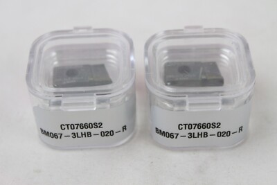 2 NEW NIB Fives Citco CT07660S2 PCD Cutting Insert Turning CT07660