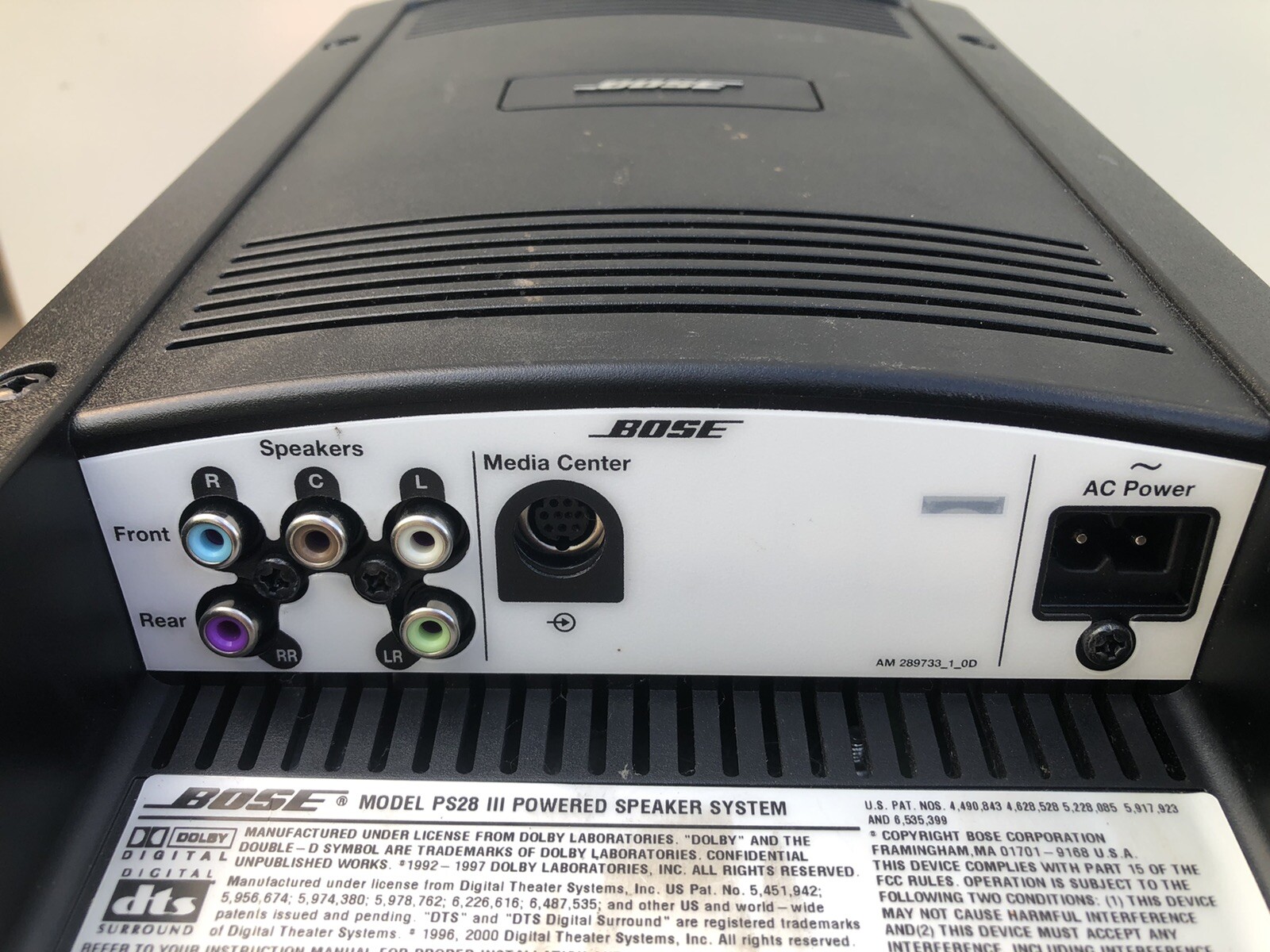 Bose PS28 III Powered Speaker System eBay