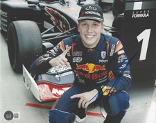 LIAM LAWSON SIGNED 8x10 PHOTO C F1 FORMULA 1 RED BULL DRIVER BECKETT BAS COA LIAM LAWSON SIGNED 8x10 PHOTO C F1 FORMULA 1 RED BULL DRIVER BECKETT BAS COA