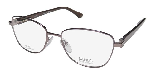 Vintage Black Green Safilo Fedre Cat Eye Glasses 5 1/2  display picture 3