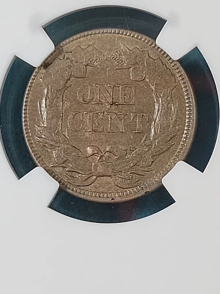 1857 1C Flying Eagle One Cent Penny NGC MS62 MS-62 MS 62 HIGH GRADE - Image 3 of 4
