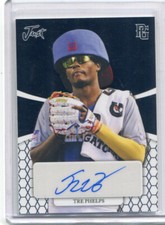 2022 Leaf Perfect Game All American Just Black Tre Phelps Auto 3/6