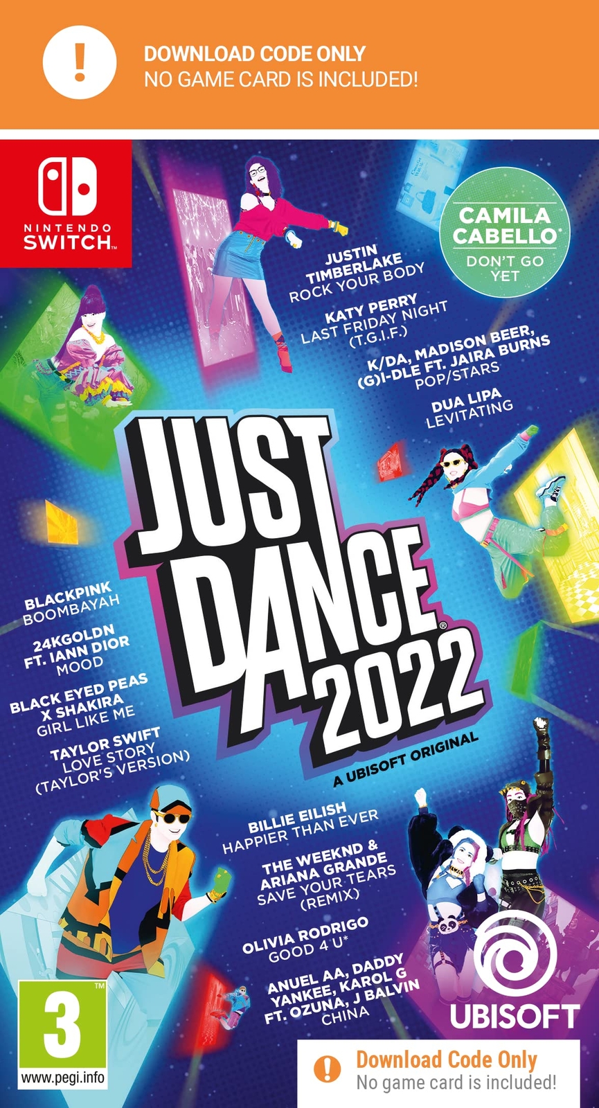Just Dance 2022 (Nintendo Switch) (Code in Box) Nintendo Switc (Nintendo Switch)