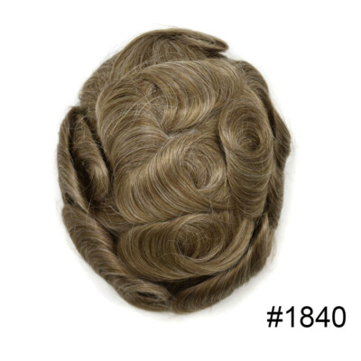 Ultra Thin Skin Mens Toupee Hairpiece Invisible Poly PU Hair Replacement Systems
