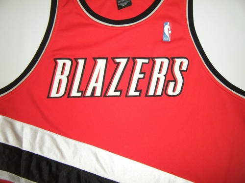 Vtg Nike Portland Trail Blazers Blank Game Jersey 52 XXL Team Issue Pro Cut Worn - Picture 4 of 12