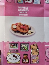 MGA MINIVERSE MAKE IT MINI FOOD HELLO KITTY WAFFLES OPENED NOT ASSEMBLED NIB