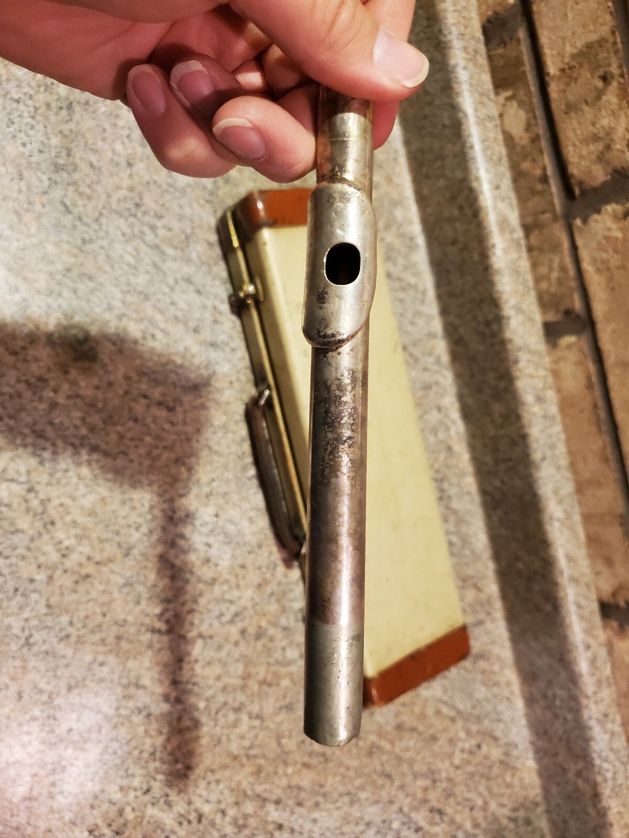 Vintage Artley 105 ELKHART IND. U.S.A. Flute (C7) | eBay