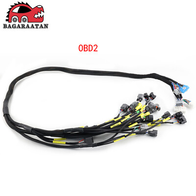 D & B-series Tucked Engine Wire Harness For 1992-00 Civic Integra B16 B18 D16