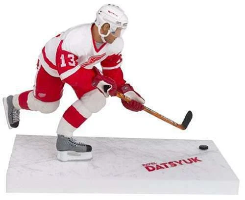 Figura Mcfarlane NHL Pavel Datsyuk Detroit Red Wings Camiseta Blanca Serie 9 Foto 4 de 4