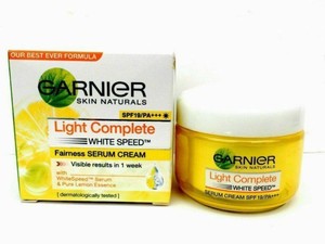 garnier fairness cream