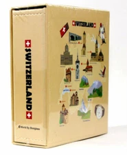 SWITZERLAND EMBOSSED PHOTO ALBUM 100 PHOTOS/ 4x6