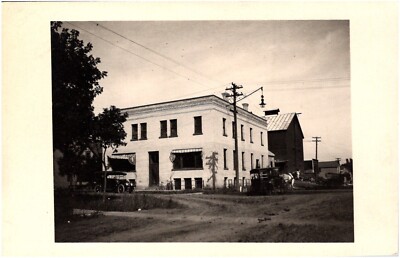 Fargo Ice Cream & Cider Co. Building North Dakota ND 1910s RPPC Postcard Photo
