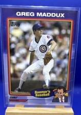 Greg Maddux 2024 Topps x Chris Berman Boomer's #31 Chicago Cubs
