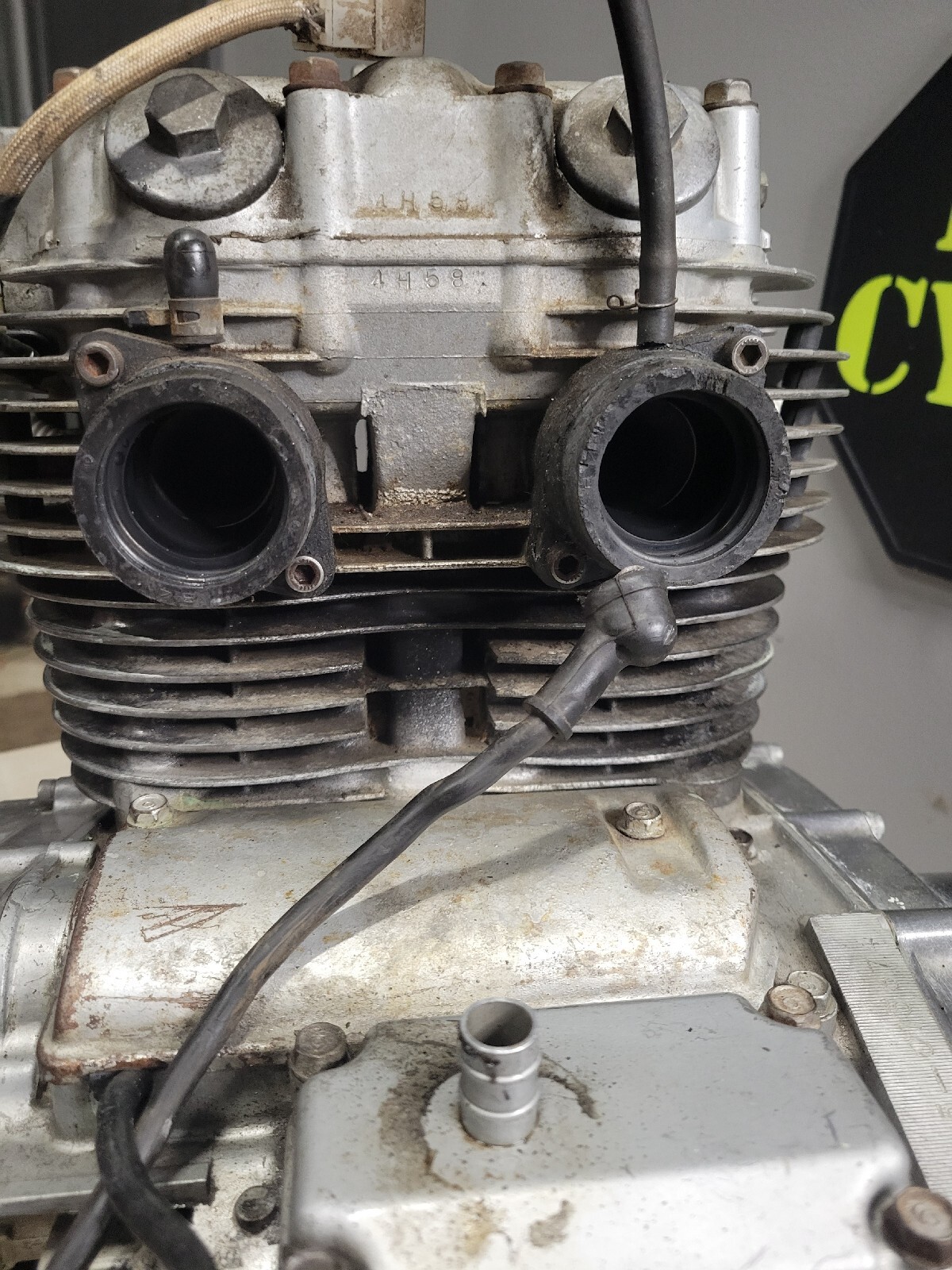 🔥 1981 81 7683 YAMAHA XS400 XS 400 ENGINE MOTOR RUNS RUNNING 9,413