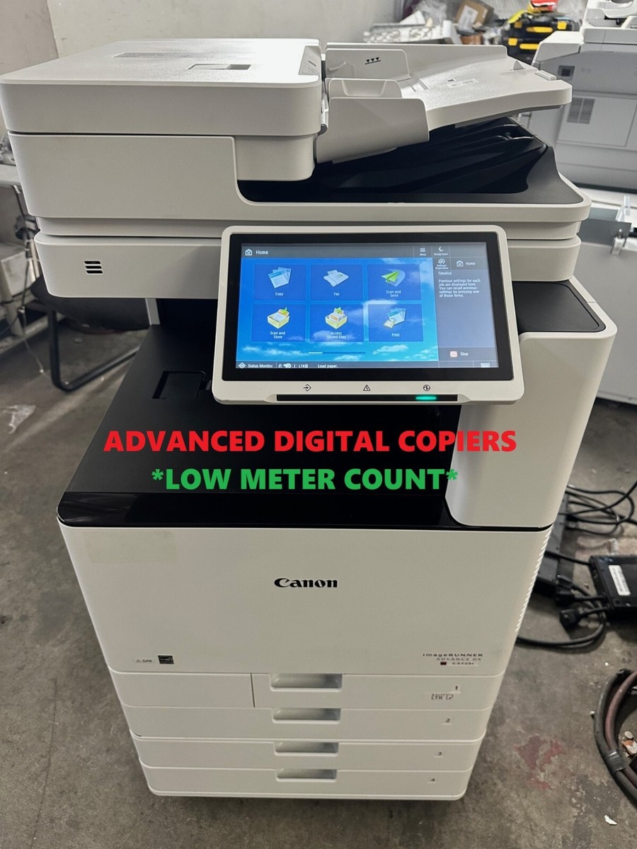 Canon imageRUNNER ADVANCE DX C3725i Color Copier | eBay
