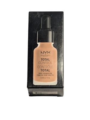 NYX Total Control Drop Foundation color TCDF13 Golden .43 oz New, Sealed Box