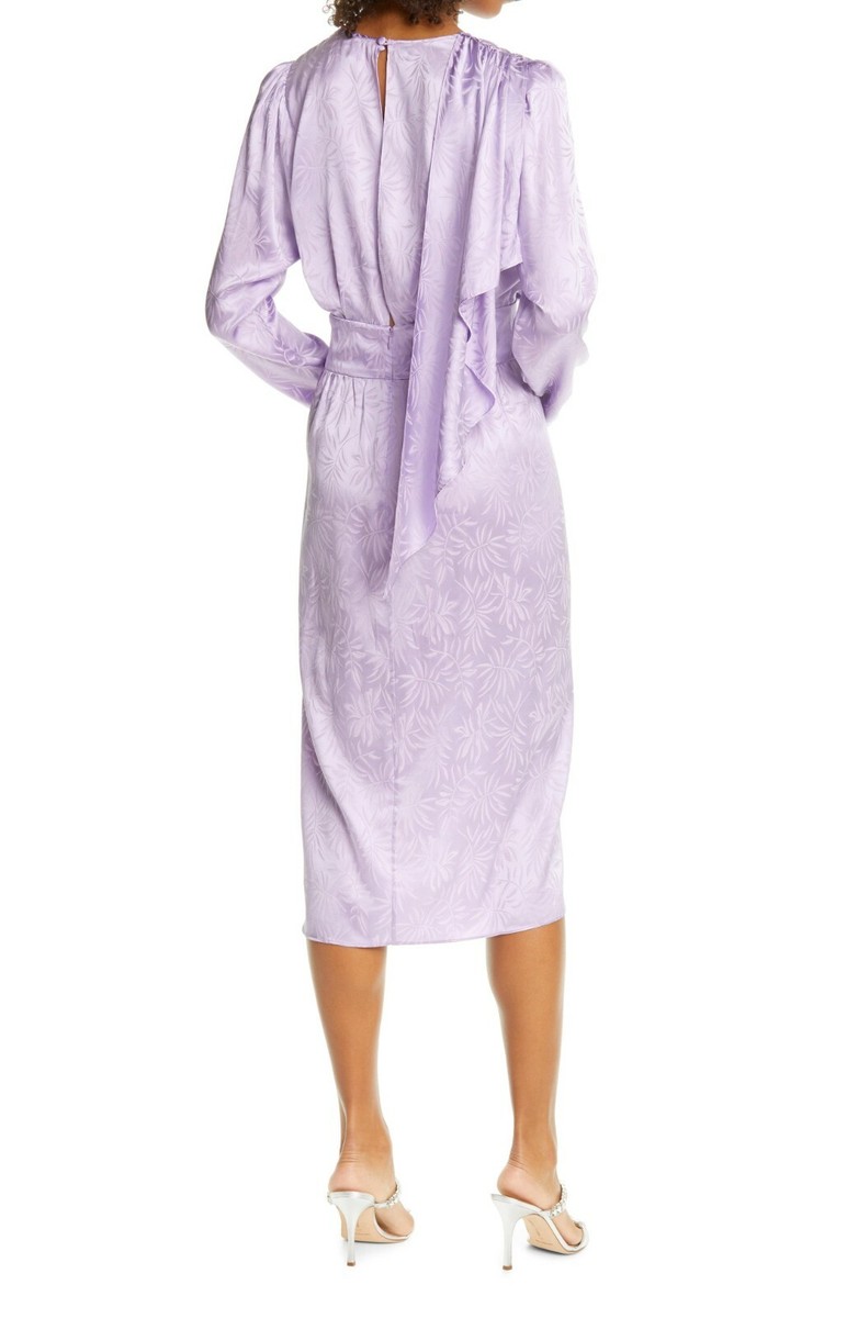 ronny kobo purple dress CARA DRESS AUBERGINE/MERLOT / L