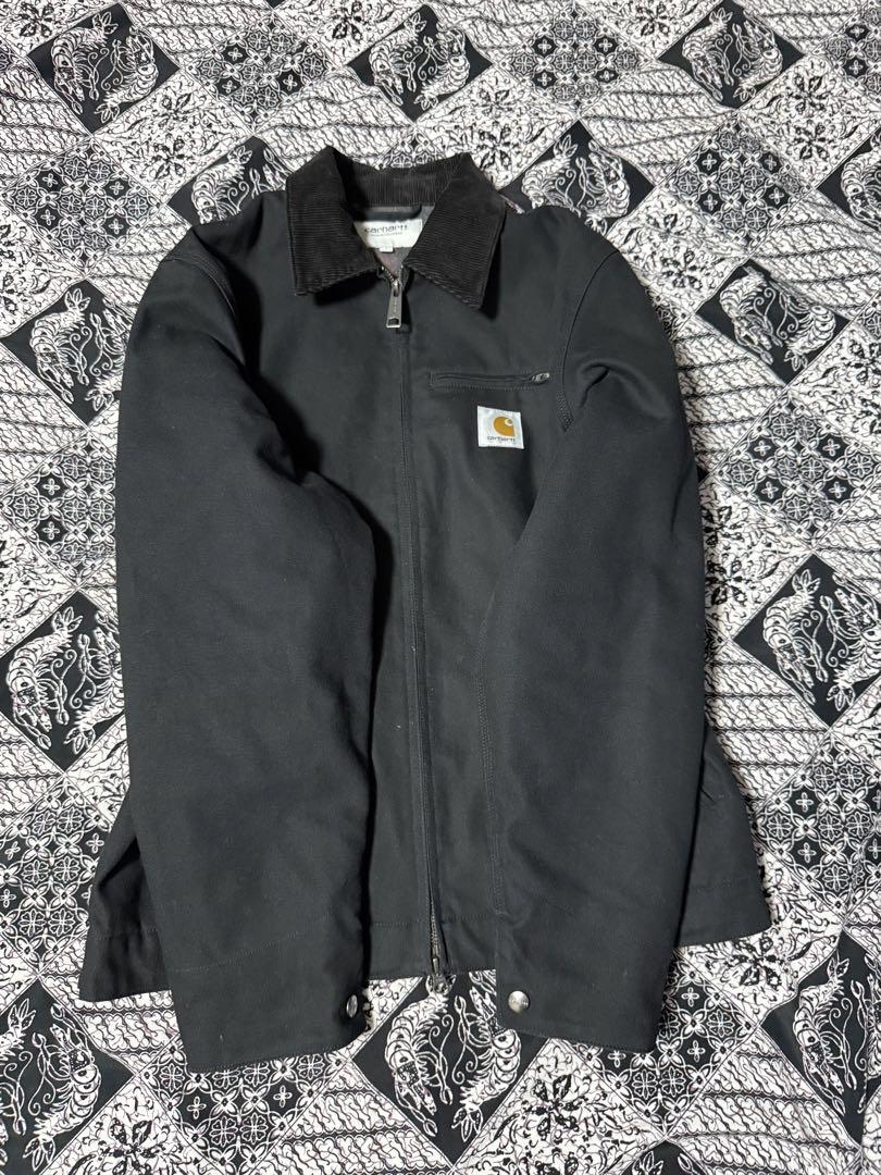 Carhartt WIP DETROIT JACKET 黒（S） Carhartt WIP Detroit Jacket (Summer), Black / Black