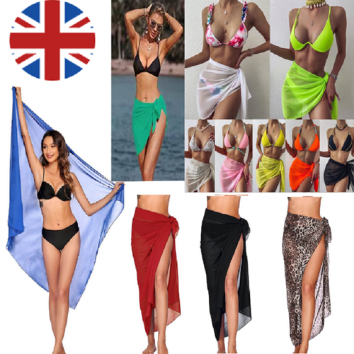 Women Beach Wrap Sarong Cover Up 