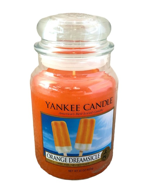 Yankee Candle Orange Dreamsicle 22oz Large Jar for sale online eBay