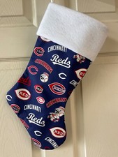 Cincinnati Reds Christmas Stocking