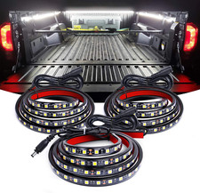 Nilight 3PCS 60 Inch Bed Light Strip 270 LED with On/Off Switch Blade Fuse