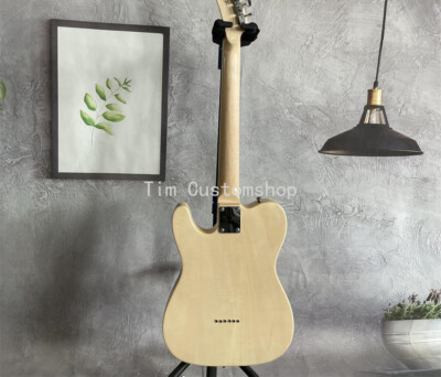 Tune 日本製 Spalted Maple top Spalted Maple Top TL Electric Guitar Solid Body 22F Black