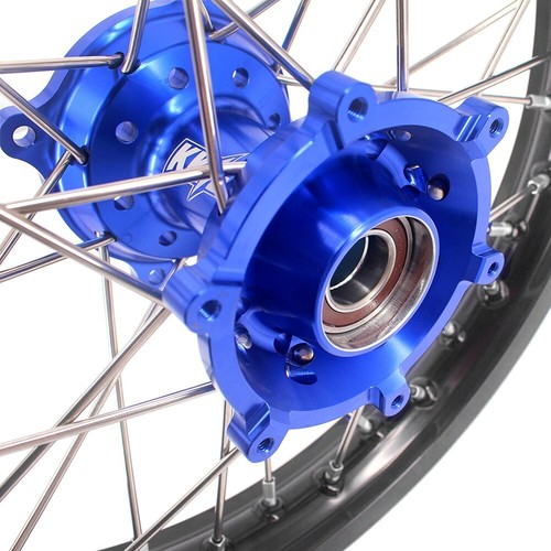 Llantas para niños KKE 19-16 para KTM SX85 Husqvarna TC85 2025 Pitbike buje azul - Imagen 6 de 14