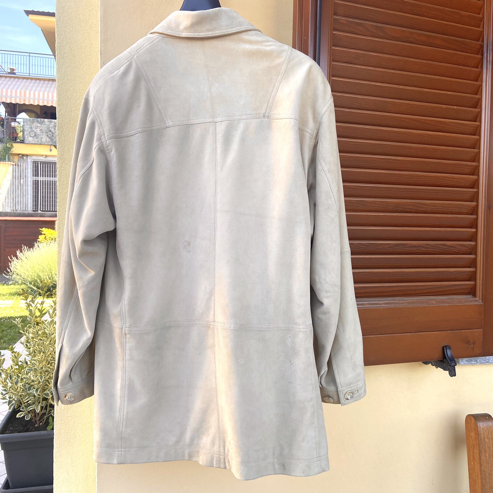 Giacca In Pelle Di Capra Yves Saint Laurent Vintage Uomo L XL