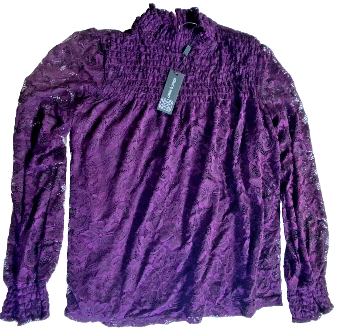 Cable and gauge mock turtleneck sale