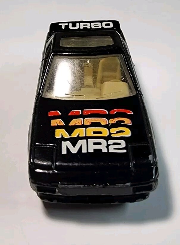 Vintage MC Toy Black Toyota MR2 Turbo 1/64 Diecast/Plastic | eBay
