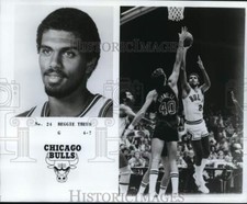 1979 Press Photo Chicago Bulls Basketball Player Reggie Theus
