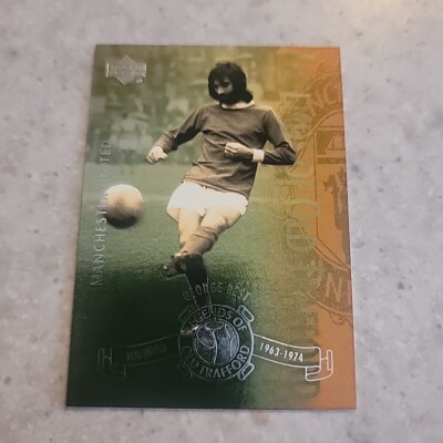 George Best 2001 Upper Deck Manchester United Legends Of Old Trafford 