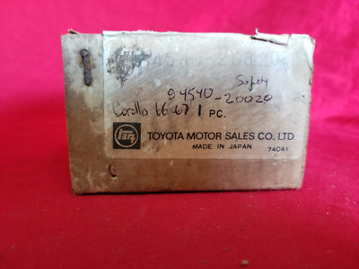 るとちゃん Toyota 84540-20020 Corolla 66-67 Safety Neutral Switch NO BOX | eBay