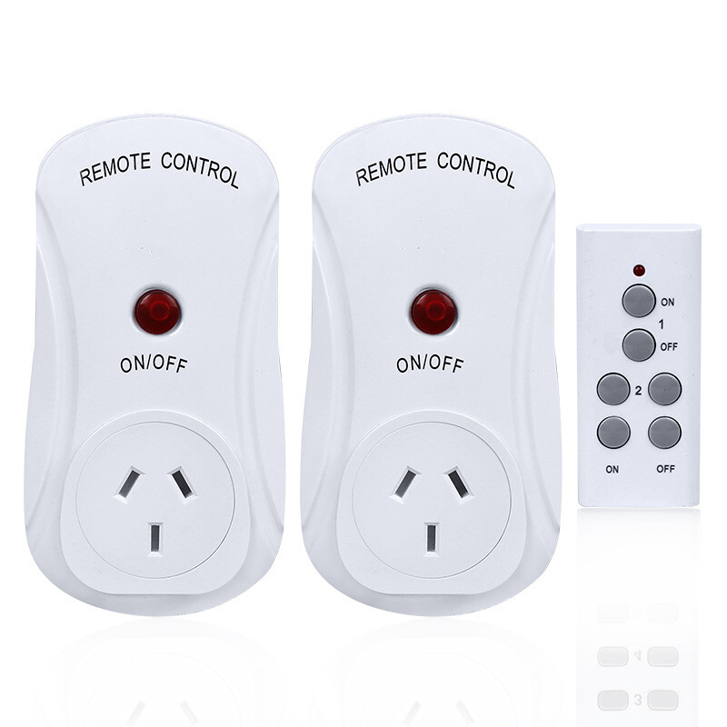 Wireless Control Mains Power Point Socket 1/2/5 Outlet with Remote