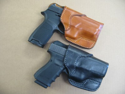 Azula Leather Seated Cross Draw Handgun Holster CCW For..Select Gun & Color - B