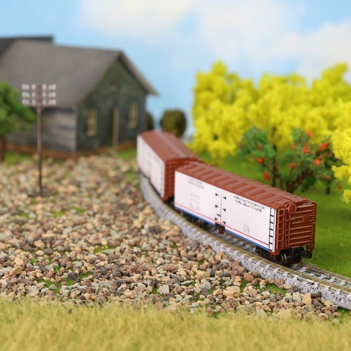 1pc/3pcs Échelle N 1:150 Modèle de Wagon Frigorifique Latérals en Bois - Photo 49/59